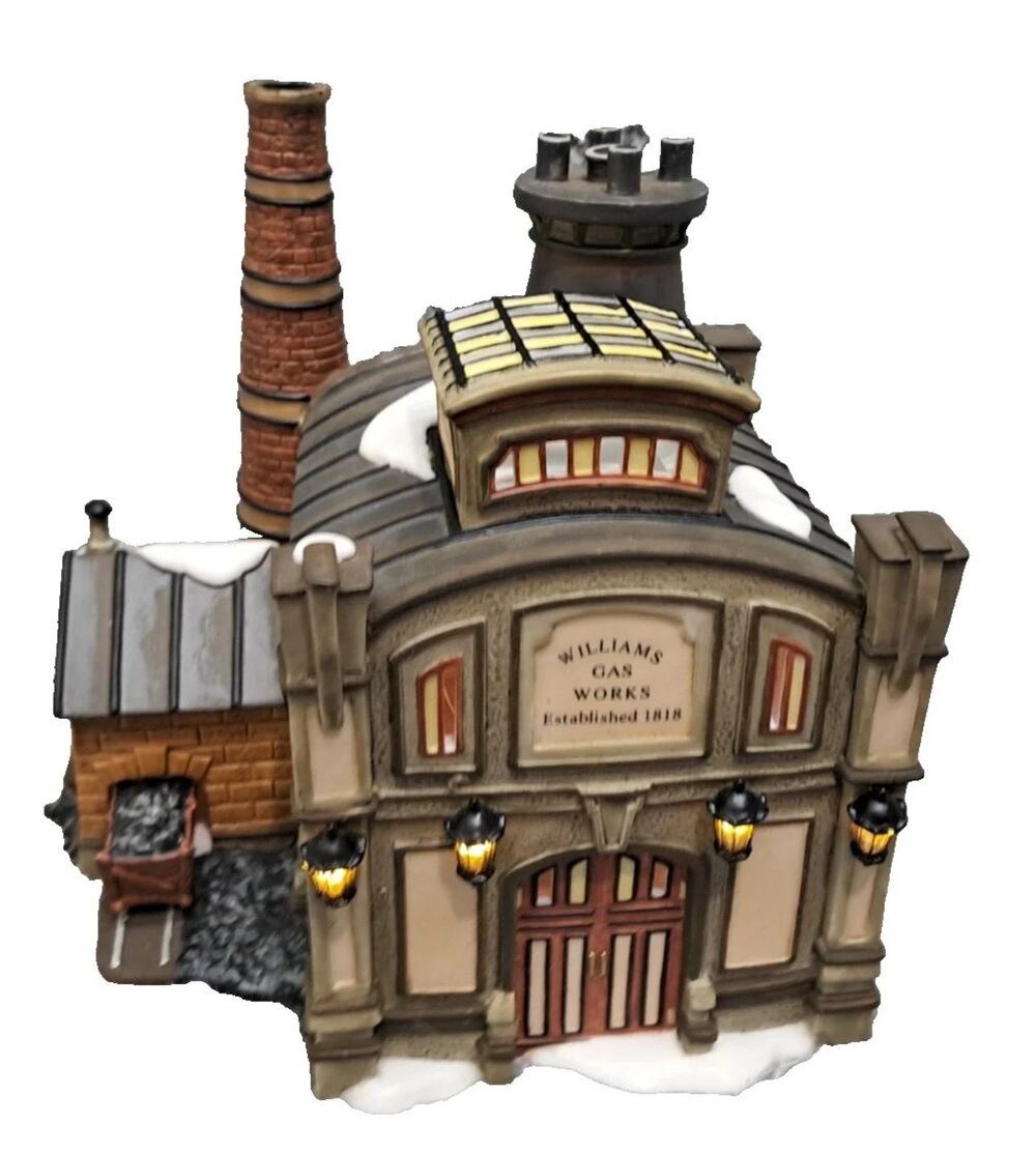 Department 56 Williams Gas Works 58709 Dickens Village Series